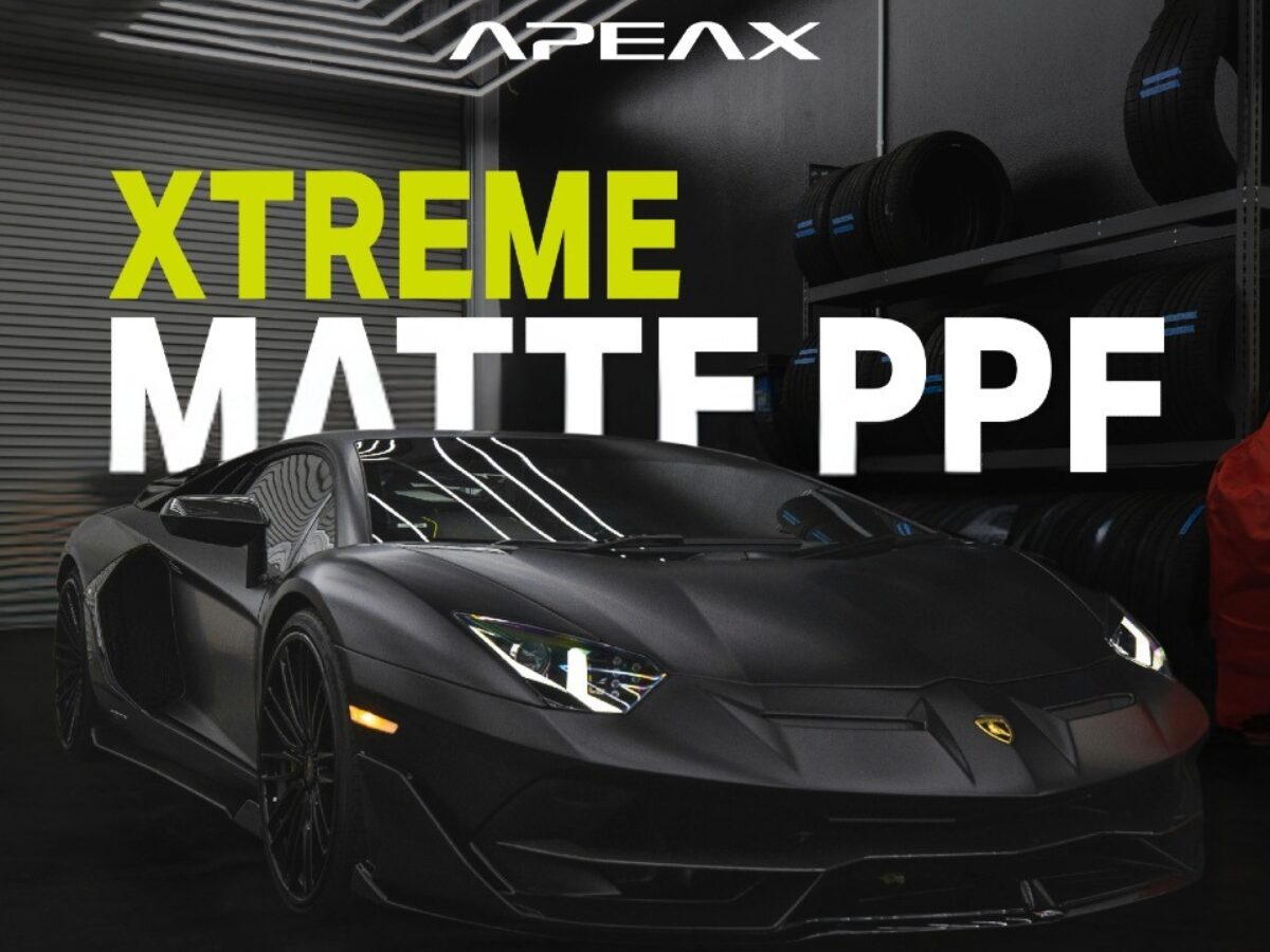 apeax xtreme matte paint protection film