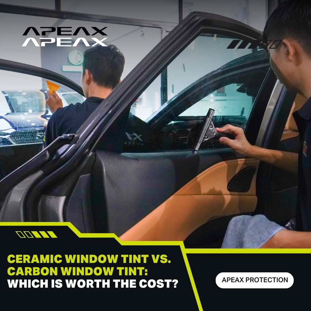 ceramic window tint vs. carbon window tint which is worth the cost