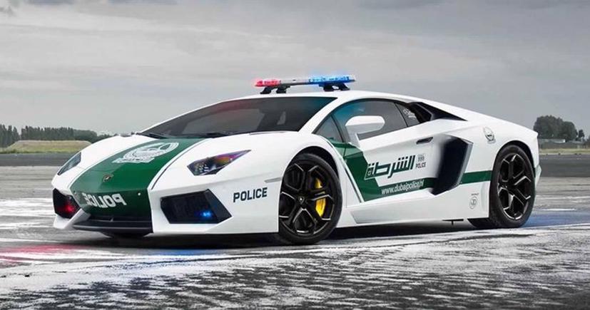 Dubai police car