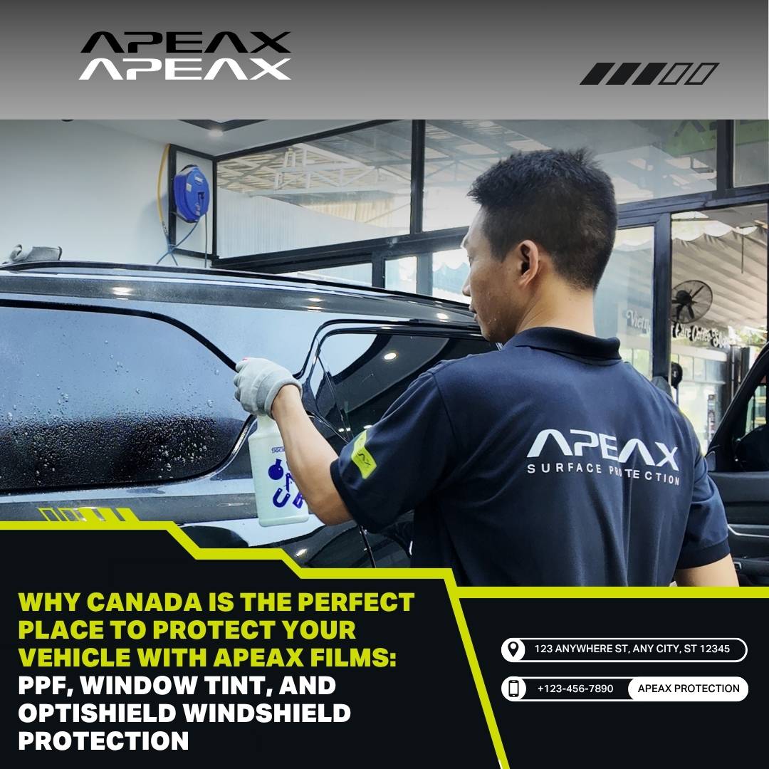 why canada is the perfect place to protect your vehicle with apeax films ppf, window tint, and optishield windshield protection thumbnail