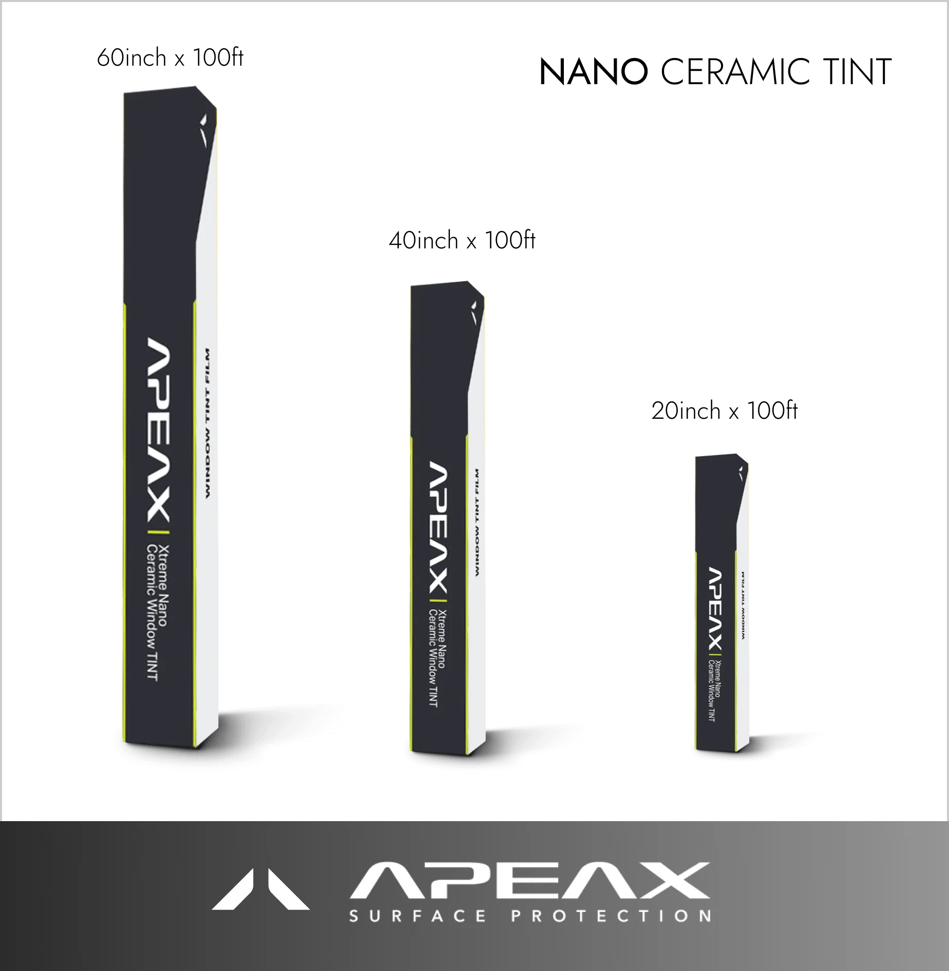 APEAX Xtreme Nano Ceramic Tint